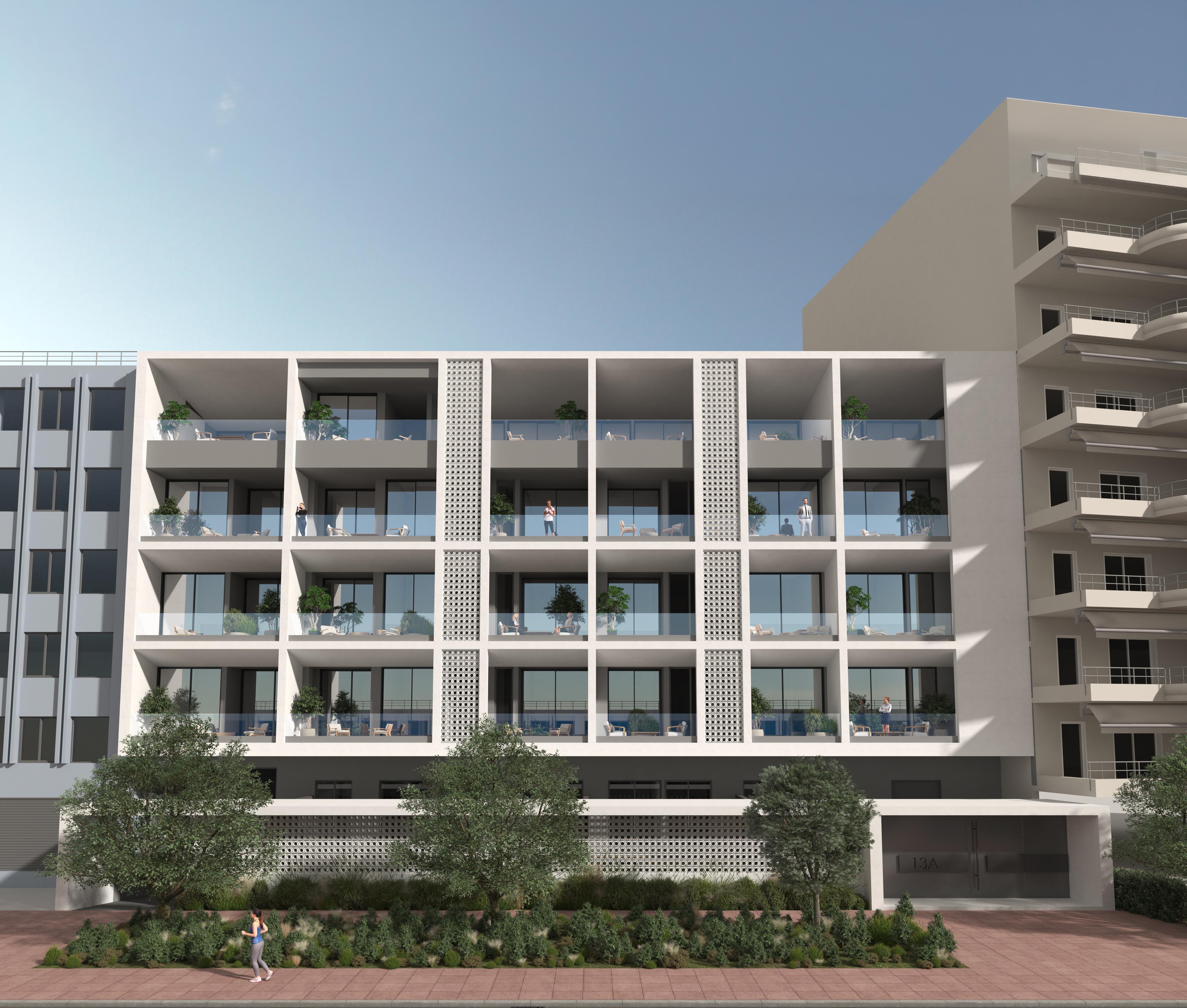 VAKON residential building facade